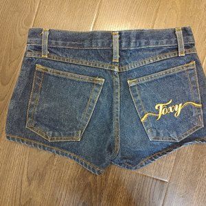 Foxy jean short shorts hot pants Stone Denim brand